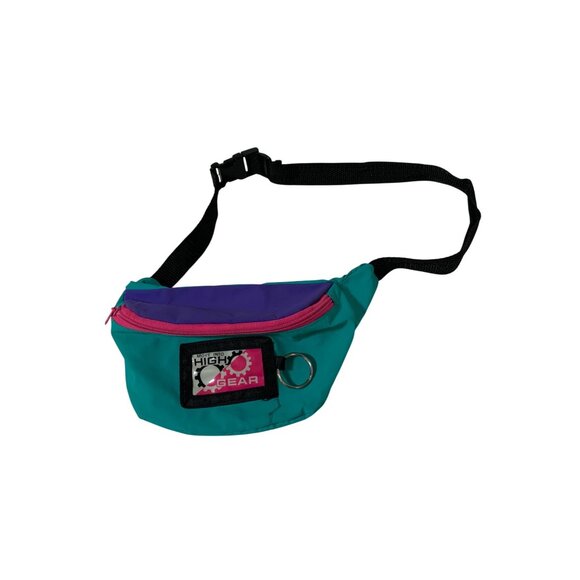 High Gear Womens Fanny Pack One Size Adjustable Blue Pink PUrple Purse Hip - Picture 1 of 3